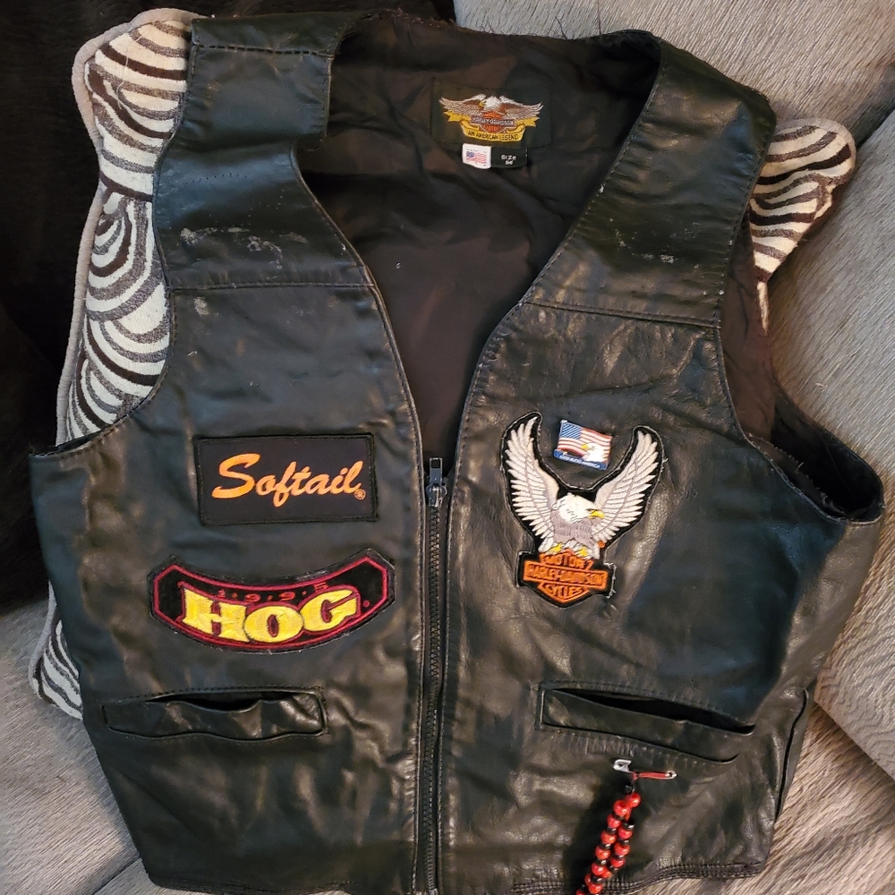 H.D. Leathers vest